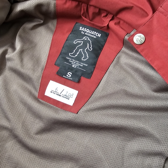 Sasquatch By Airblaster Yeti Snowboard Jacket Small - Picture 6 of 6